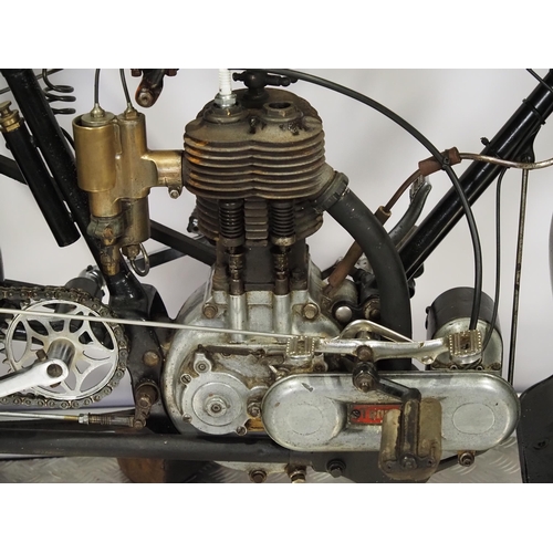 Triumph Model C motorcycle. 1913. 499cc Frame No. 213627 Engine No ...