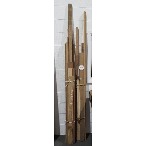 134 - Bundles of mixed hardwood 68