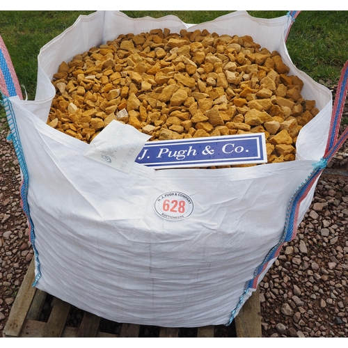 628 - Tote bag of Cotswold stone chippings