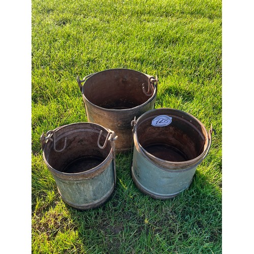 728 - Vintage milk buckets - 3