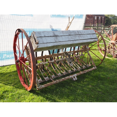 10 - The 'Hornsby Force Feed' No. 7 seed drill, 11 spout