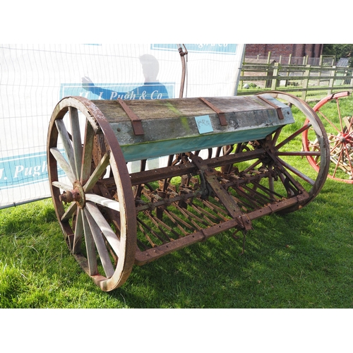 11 - Kell & Co seed drill parts, 13 spout