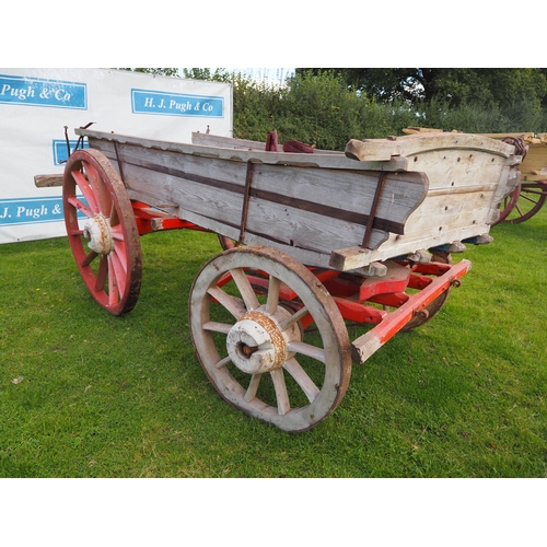 120 - Montgomeryshire 4 wheel wagon