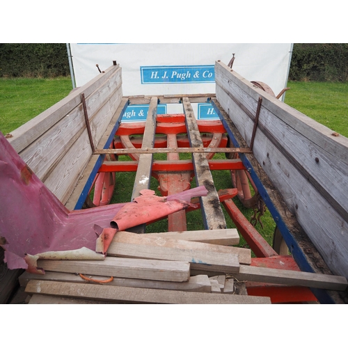 120 - Montgomeryshire 4 wheel wagon