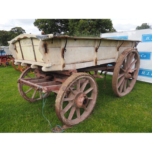 129 - T. Taylor Somerset 4 wheel wagon