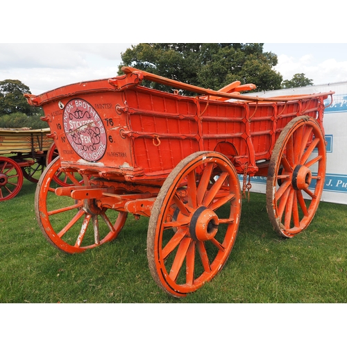 Panton Brothers Lincolnshire wagon