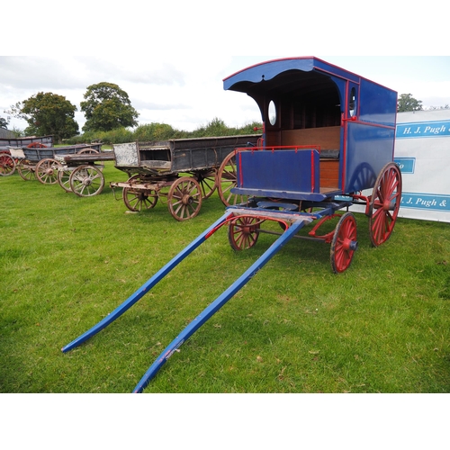 143 - Light horse delivery vehicle, recently restored