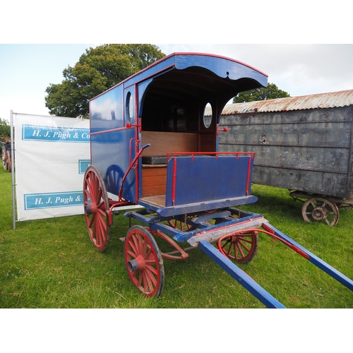 143 - Light horse delivery vehicle, recently restored