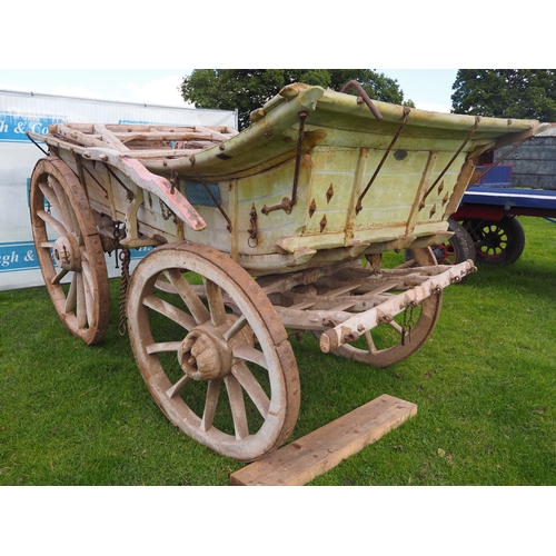 151 - Shropshire straight wheel double shaft wagon