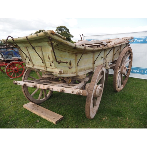 151 - Shropshire straight wheel double shaft wagon