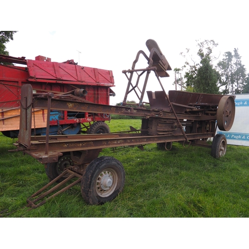 45 - The 'Bonell' baling press maker model No. 156