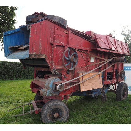 46 - Ransomes, Sims and Jefferies AM54 threshing machine No. 54063