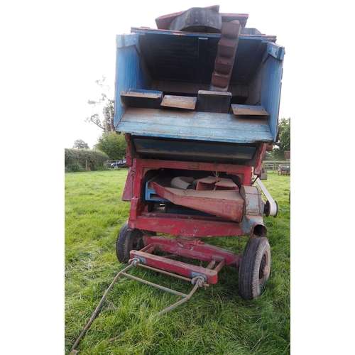 46 - Ransomes, Sims and Jefferies AM54 threshing machine No. 54063