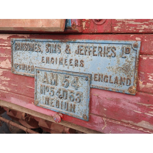 46 - Ransomes, Sims and Jefferies AM54 threshing machine No. 54063