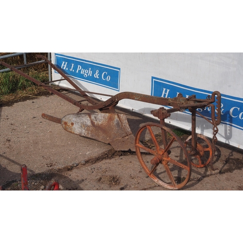 48 - Ransome LLP horse drawn single furrow plough