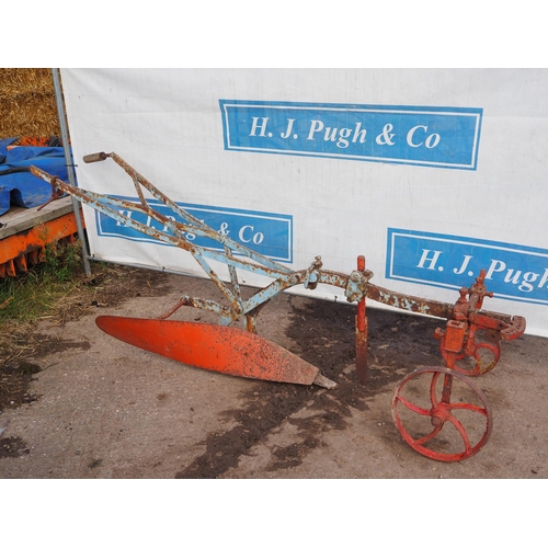 56 - Horse drawn single furrow plough