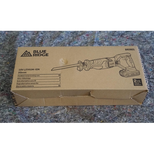 481 - 18v Cordless reciprocating saw. New in box