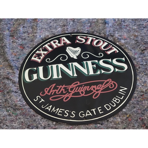 490 - Modern enamel sign - Guinness 12