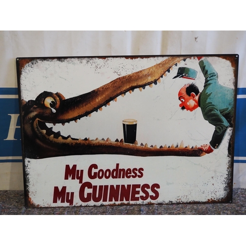 493A - Tin sign - Guinness 28