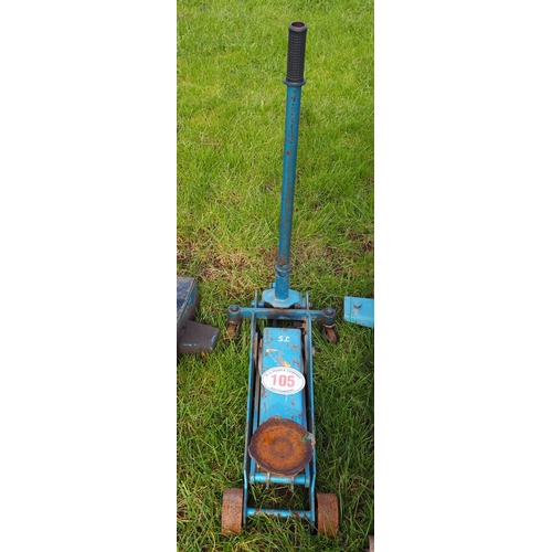 105 - 2 Ton garage jack