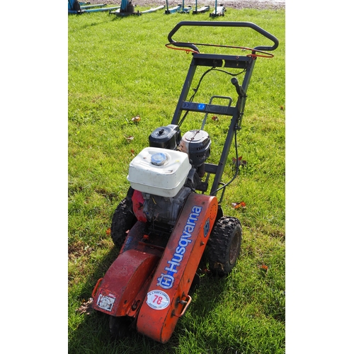 78 - Husqvarna stump grinder