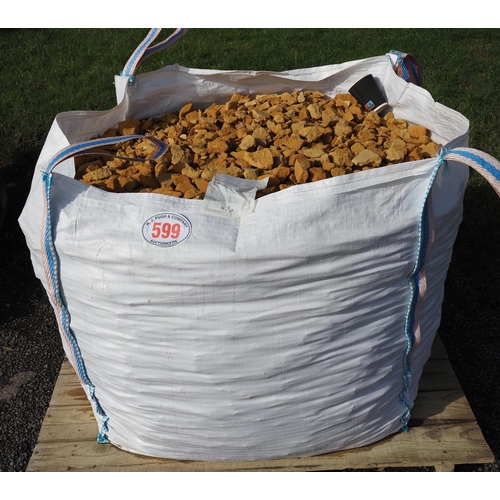 599 - Bag of Cotswold stone chippings