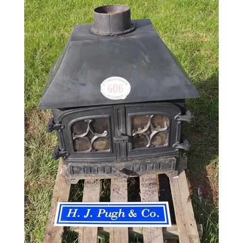 606 - Wood burner