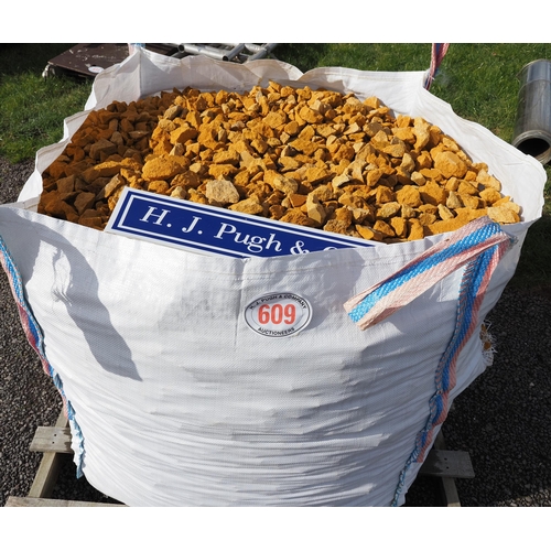 609 - Bag of Cotswold stone chippings