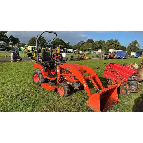 Kubota RX2350 garden tractor and loader. Runs and drives. Key in office