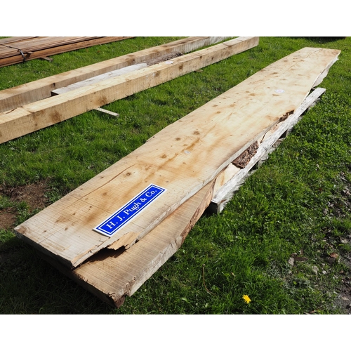 1073 - Cedar boards 4.9m x500x45 - 2