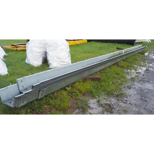 1488 - Steel gutter lengths average 6.2m - 8