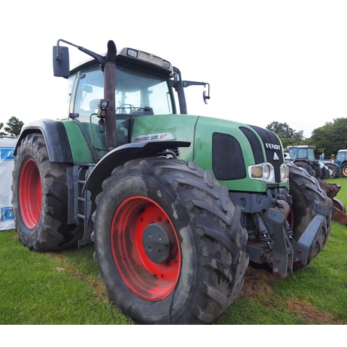 1615 - Fendt Vario Favorit 926 tractor. Showing 8864 hours, 50k, runs and drives. Reg. NT02 PPF