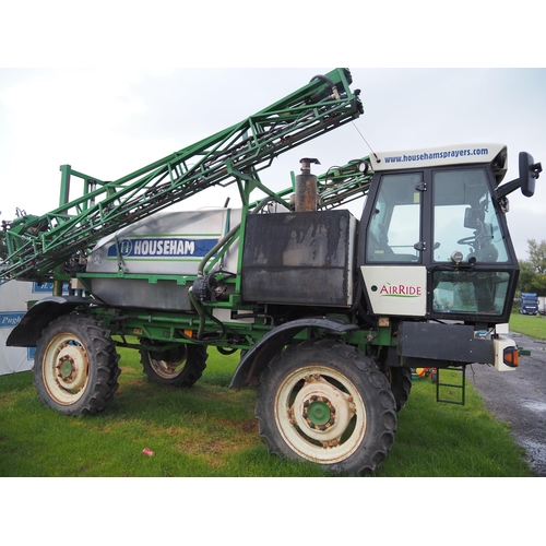 1624 - Houseman Air Ride 36000 sprayer, 2005.  Row crop and flotation wheels. Reg. FX05 NDJ. V5 and key in ... 