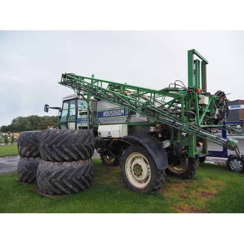 1624 - Houseman Air Ride 36000 sprayer, 2005.  Row crop and flotation wheels. Reg. FX05 NDJ. V5 and key in ... 