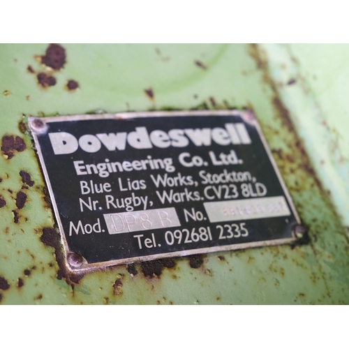 1631 - Dowdeswell DP8B 4 furrow slat board reversible plough