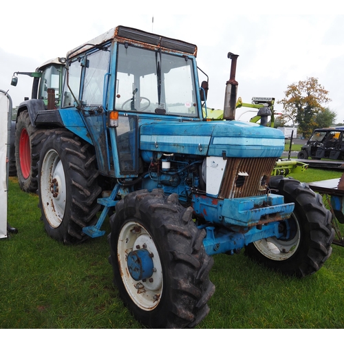 1640 - Ford 5610 4wd tractor. Runs and drives.  Serial no. BA30354. Key in office