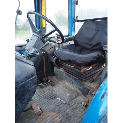 1646 - Ford 7810 4wd tractor. Runs and drives - straight off farm. Reg. J988 OBW. Key in office