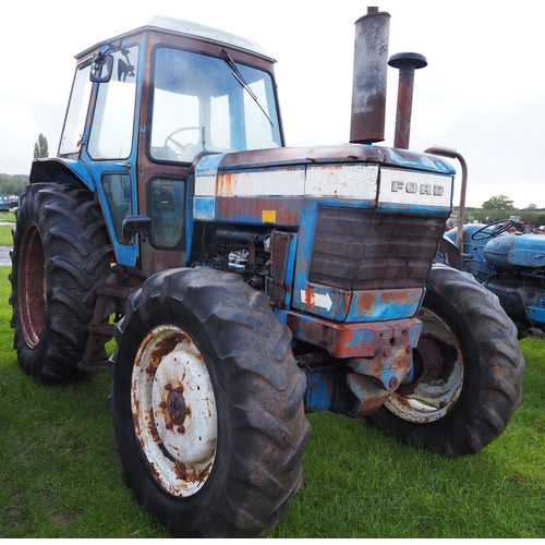 1650 - Ford 8200 4wd dual power tractor. Reg. MYJ 708W. Key in office