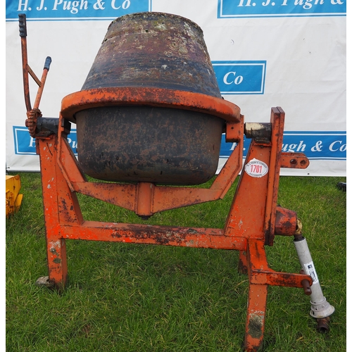 1701 - PTO Concrete mixer