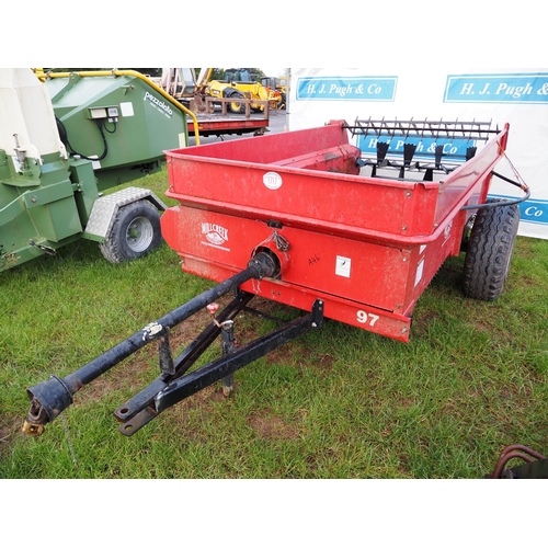 1717 - Millcreek rear discharge muck spreader