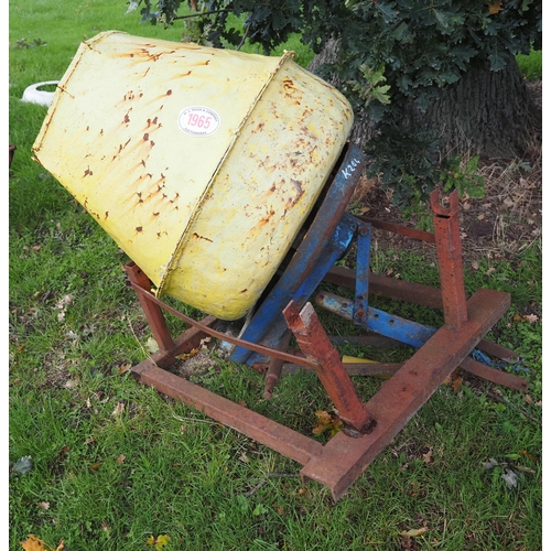 1965 - PTO concrete mixer