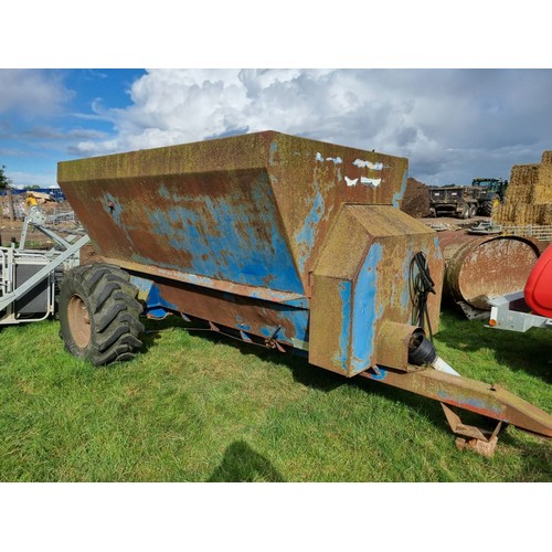 1685 - West Dual muck spreader