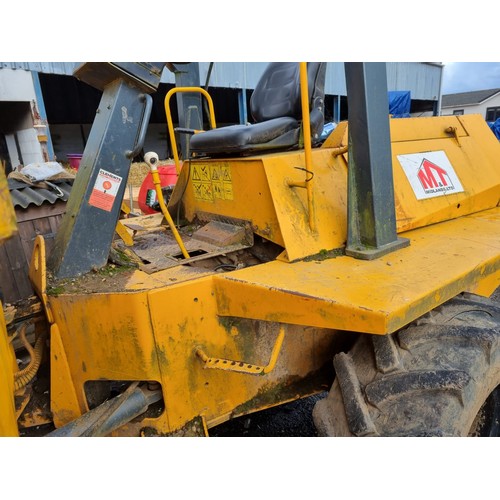 1686 - Dumper 6 ton with Perkins engine. New starter and battery