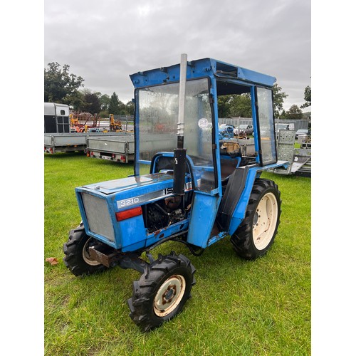 1703 - Iseki 3210 compact tractor. From a small holding. Key in office