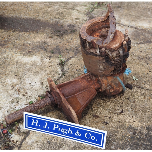 28 - Tractor Pulley. Possibly Allis Chalmers