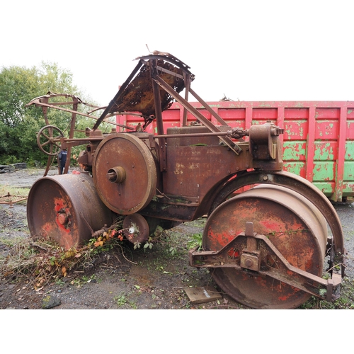 119 - Aveling Barford 3 CSB road roller. 8 Ton. E/n 171157. Old log book