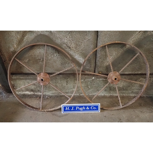 37 - Davey Sleep cast iron wheels - 2