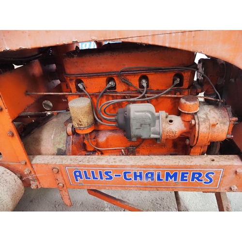 88 - Allis Chalmers WF tractor. Engine is free. Tractor sn. WF1503