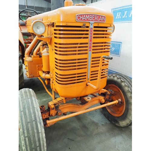 97 - Chamberlain Type 40K tractor. 1951. SN. 768. Fitted with pto. Engine is free.  Reg GSU 327. V5