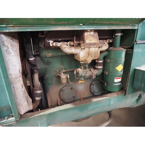 99 - Oliver 90 Tractor. 1943. Engine is free. Fitted with winch. S/n 513508C66. Reg HOD 876. V5